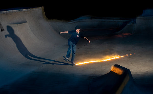 Tail Devil Skateboard T-Shirt