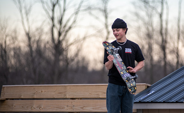 Tail Devil Skateboard T-Shirt