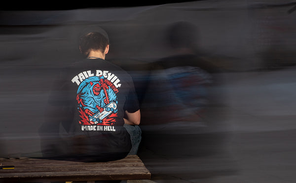 Tail Devil Skateboard T-Shirt