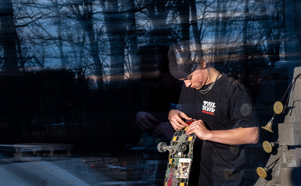 Tail Devil Skateboard T-Shirt