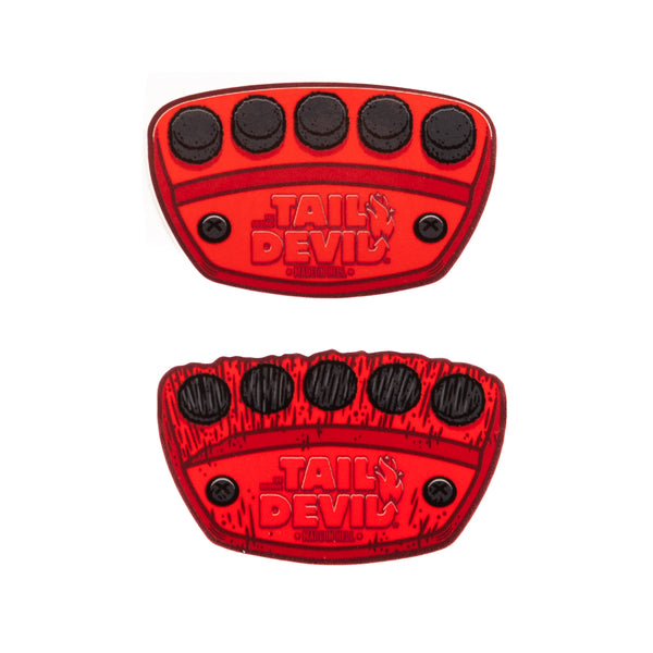 Todd Bratrud illustration new and used Tail Devil to scale