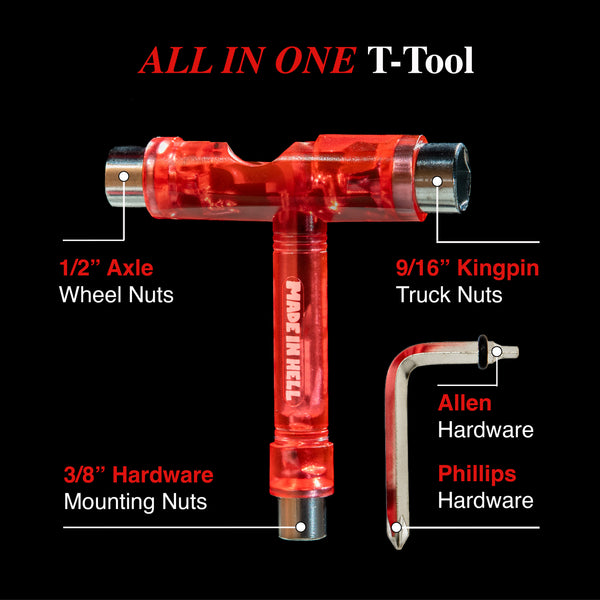 Tail Devil Skateboard T-Tool