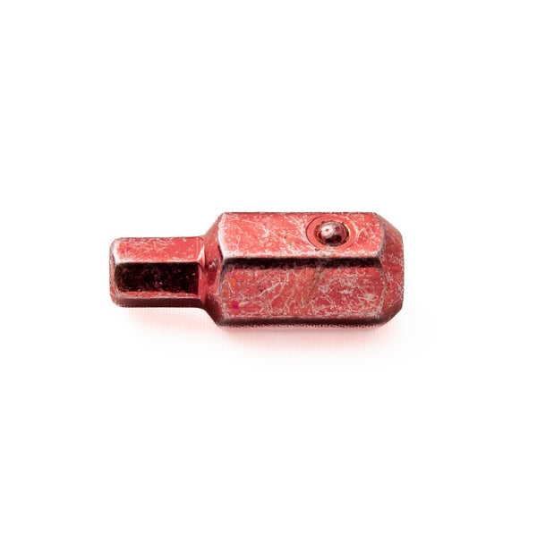 Side profile view of the Hex Devil 5.5mm hex driver bit showing its compact hardened steel design